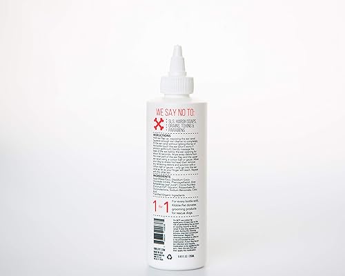 Miniatura 2 de Limpiador de oídos para mascotas para perros y gatos, 8.45 onzas, tratamiento limpiador y desodorizante, solución eficaz y suave, evita infecciones,