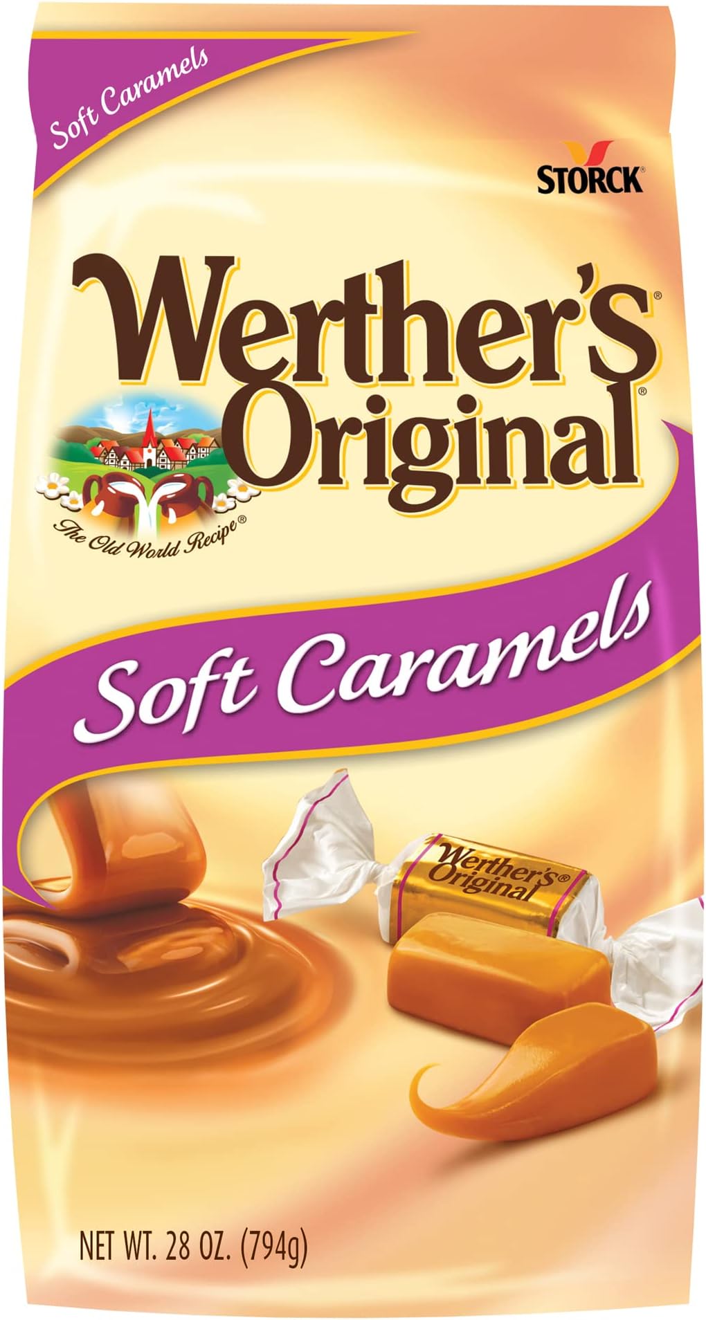 Amazon.com : Werther's Original Soft Caramel Candy, 28 Oz Bag : Grocery ...
