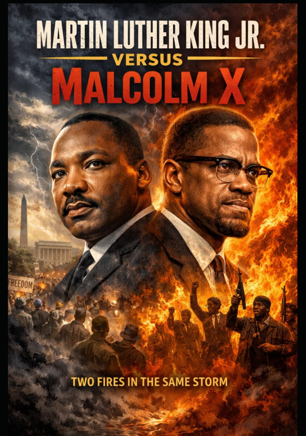 Martin Luther King Jr. Versus Malcolm X: Two Fires in the Same Storm