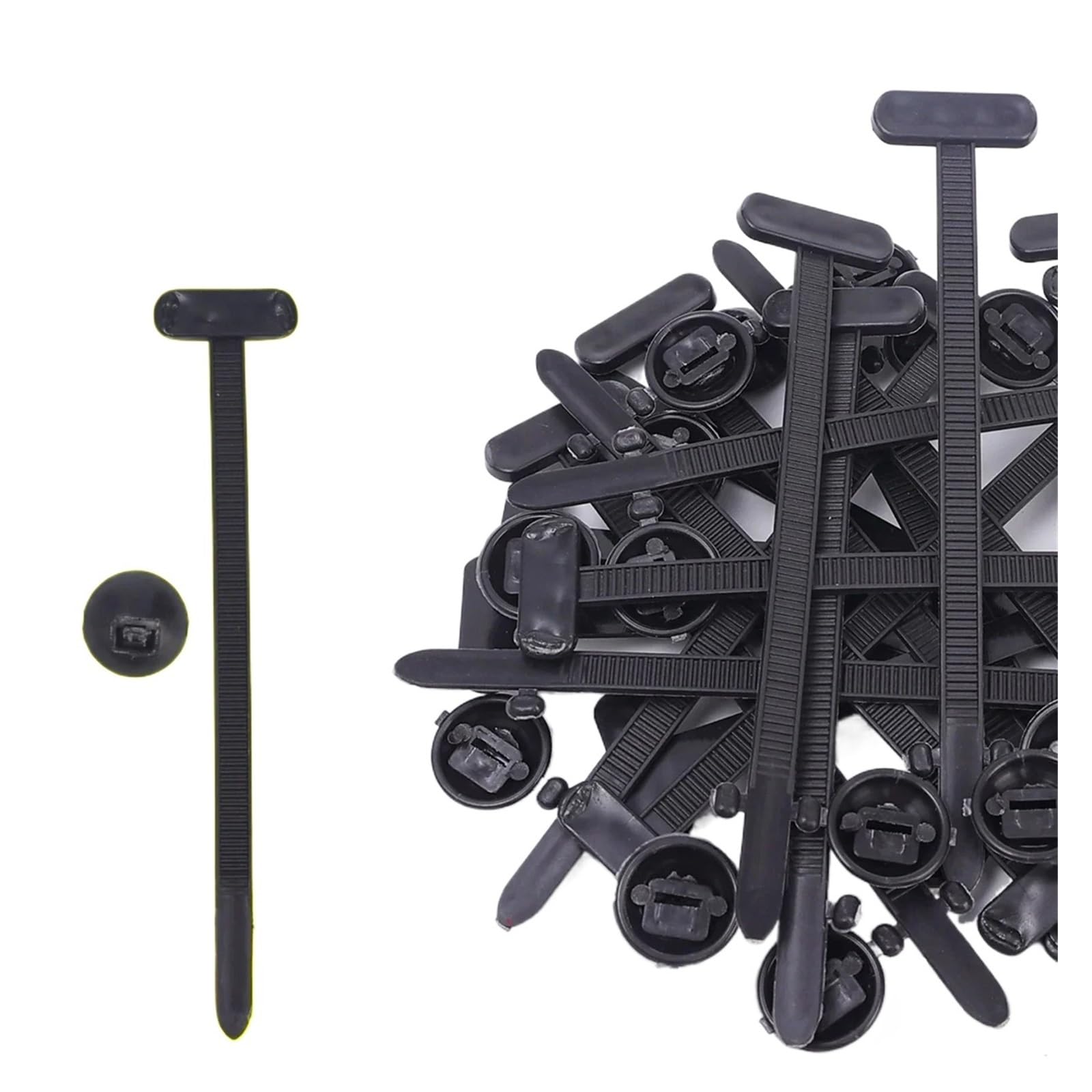 plastikowe taśmy Zestaw samoblokujących nylonowych opasek zaciskowych do mocowania w samochodzie, różne rozmiary(200set- (400pcs))