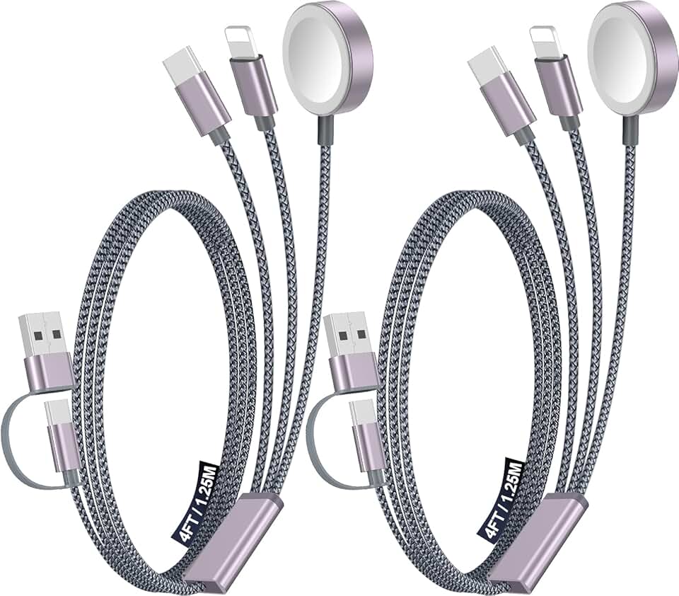 Multi-device charging cable