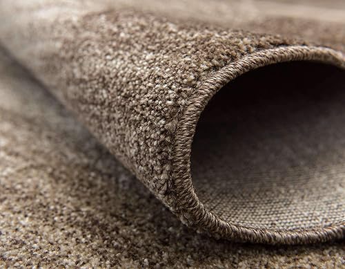 Miniatura 6 de Unique Loom Del Mar Collection - Alfombra rectangular Sarah (9 x 12 pies, color beige oscuromarrón)