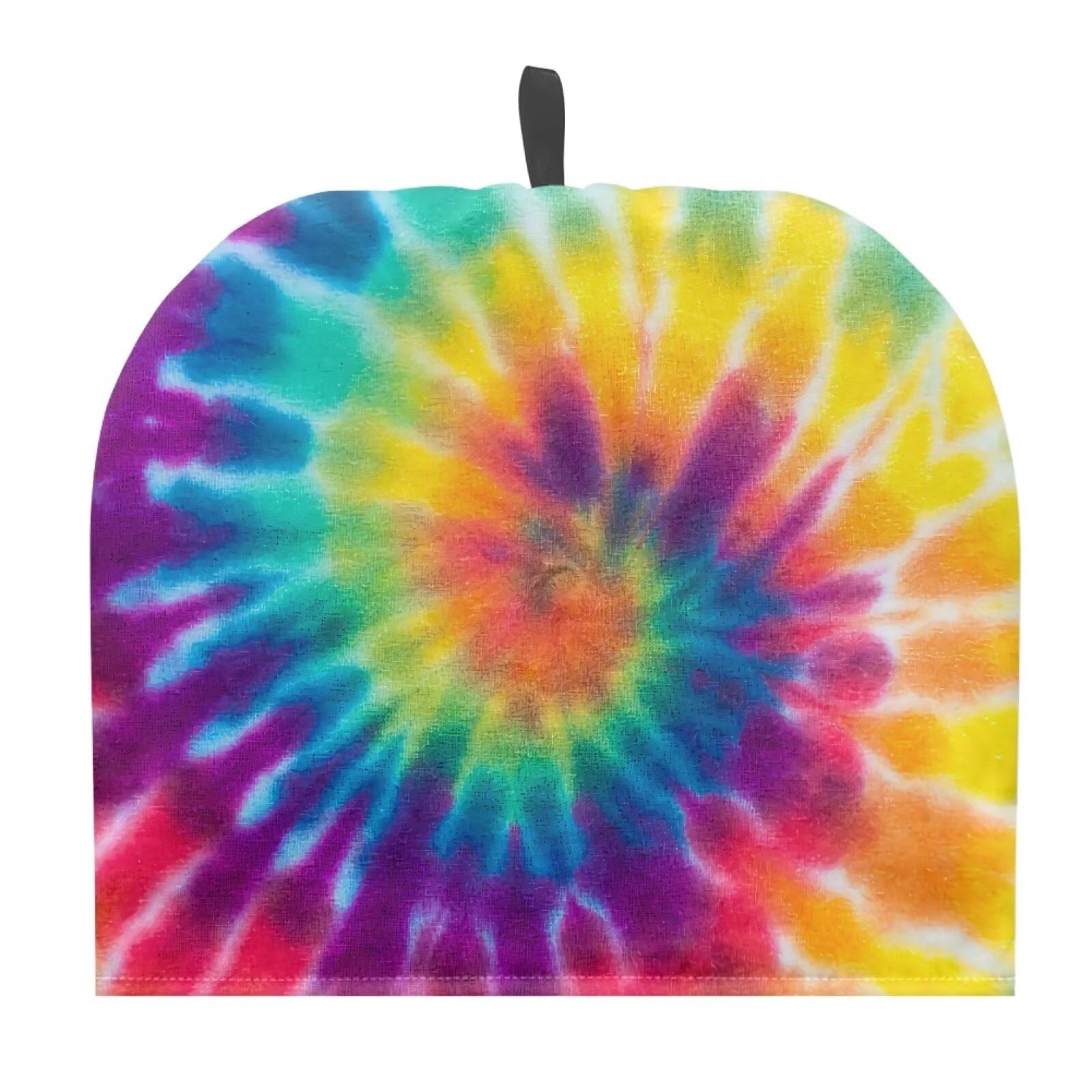 NETILGEN Tea Cosy Tea Pot Cozies Decorative Accessories for Teapots Dome Shaped Kitchen Home Table Decorative Breakfast Warmer Dust Proof Teapot Cozies, Colorful Tie Dye