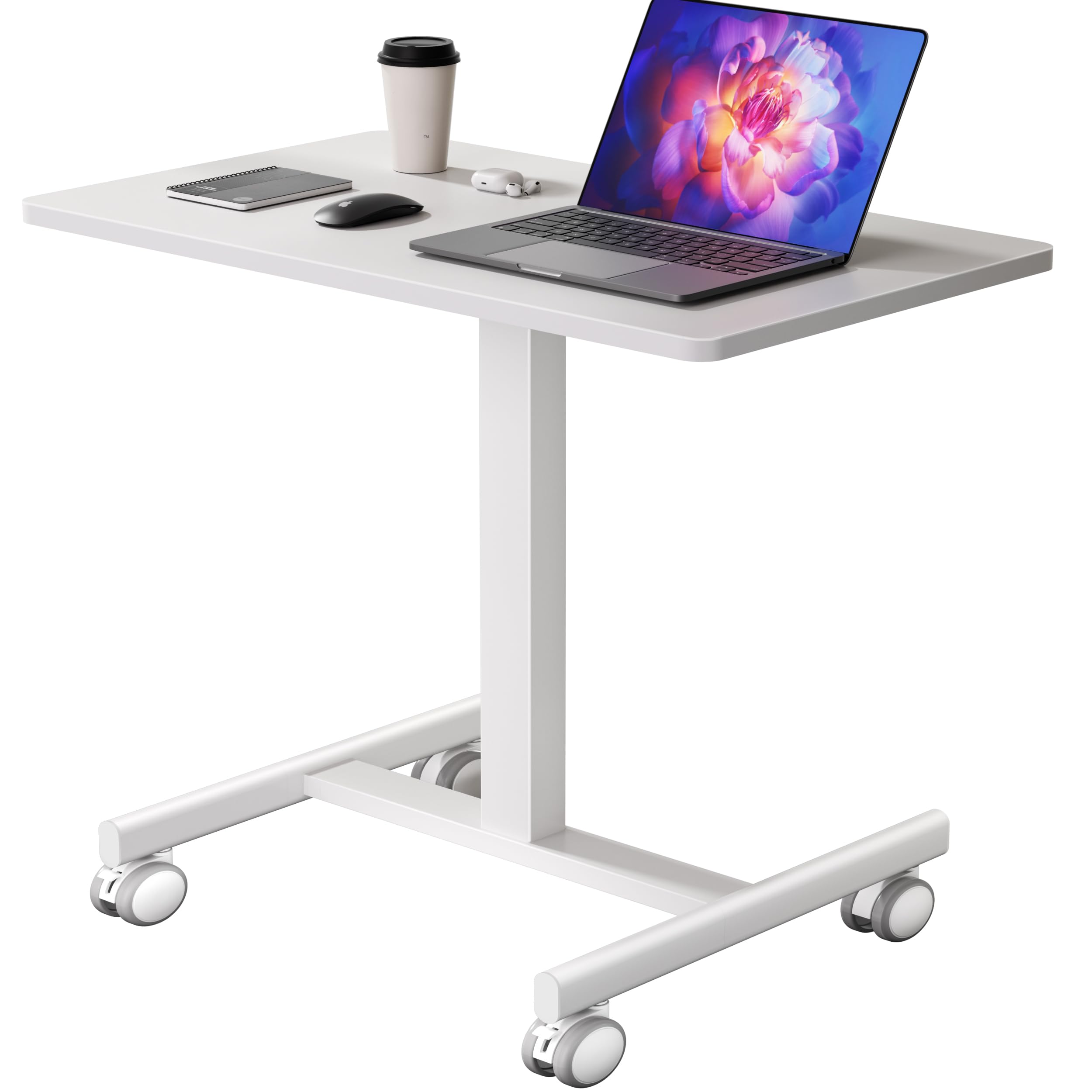 Amazon | TakumiDesk 昇降デスク ポータブル モバイルテーブル