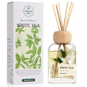 White Tea Essential Oil Reed Diffusers Luxury Hotel Collection Diffuser Oil Inspired by Westin for Home Office Bedroom