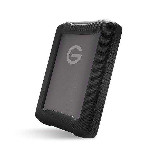 G-DRIVE ArmorATD 4TB, HDD portatile USB-C (5Gbps), USB 3.2 Gen 1, Thunderbolt 3, fino a 130 MB/s
