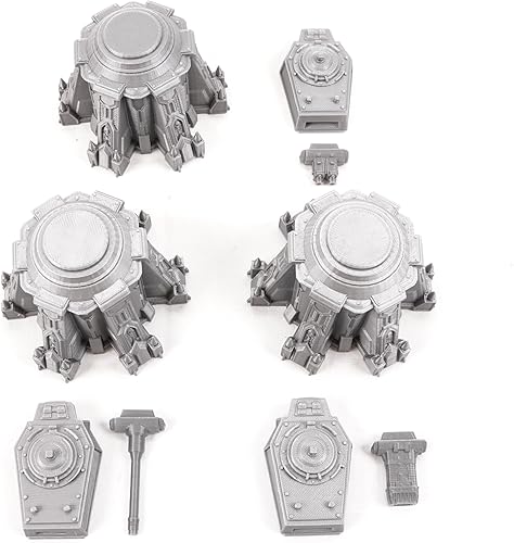 Miniatura 2 de Tabletop Terrain Torres de armas pesadas de War Scenery para juegos de guerra y juegos de rol en miniatura de 1102in 1260in