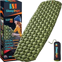 Sleepingo Ultralight Sleeping Mat - Inflatable & Compact Camping Air