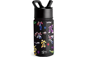 Perfect Transformers Party Companion: Insulated Water Bottle with Straw