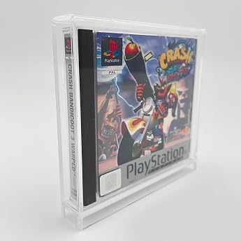 Acrylic box suitable for Playstation 1 games in original packaging - optimal protection and practical storage for collectors - stylish presentation of your collection - transparency and UV protection