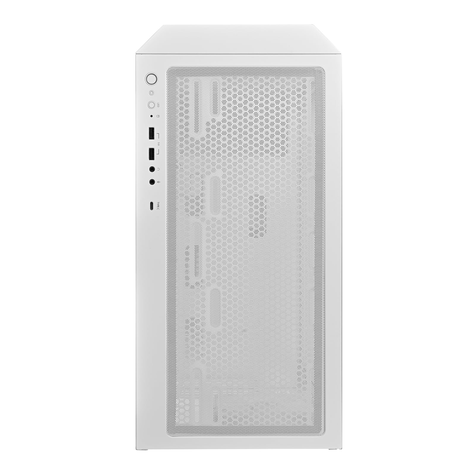 Silverstone Technology FARA 514X (weiß, Tempered Glass)