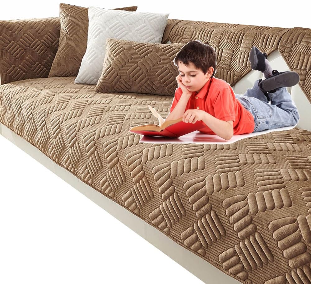Effen kleur fleece bankkussen,kunstbont bank hoes