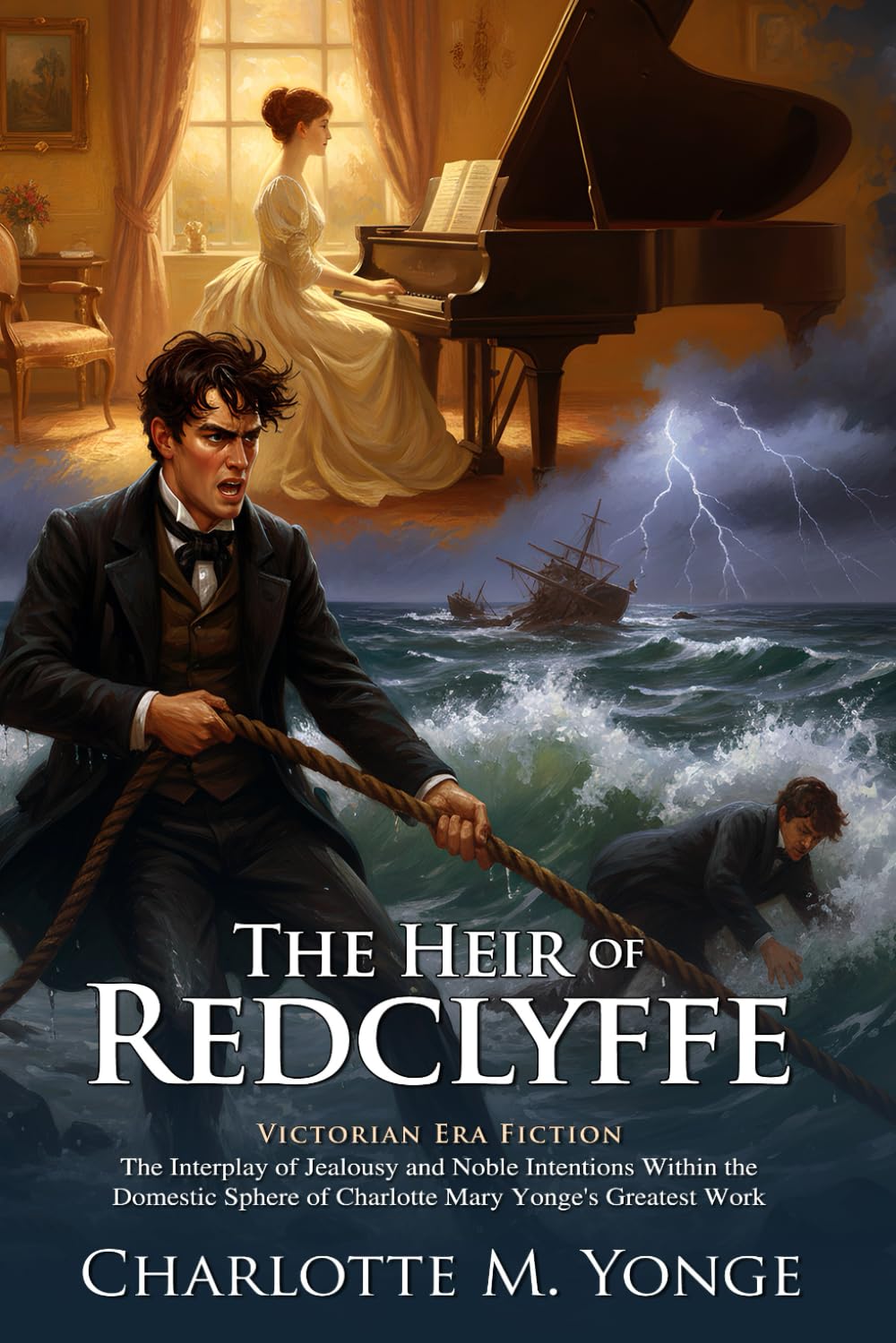 The Heir of Redclyffe: A Victorian Classic of Honor and Redemption: The Struggle of a Cursed Noble Inheritance - The Collector's Edition: Illustrated with Biography & Modern Critiques