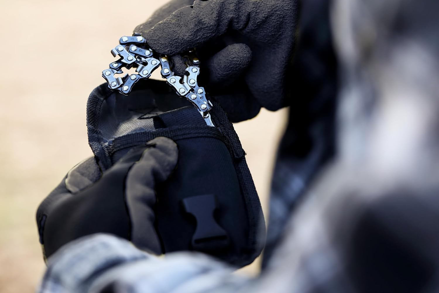 Coghlan’s Pocket Chainsaw 37 Inch – Compact Handheld Manual Saw with 26 Sharp Teeth – Portable, Lightweight Tool for Camping, Hiking, and Emergency Wood Cutting - Fast, Durable Tree & Branch Trimmer