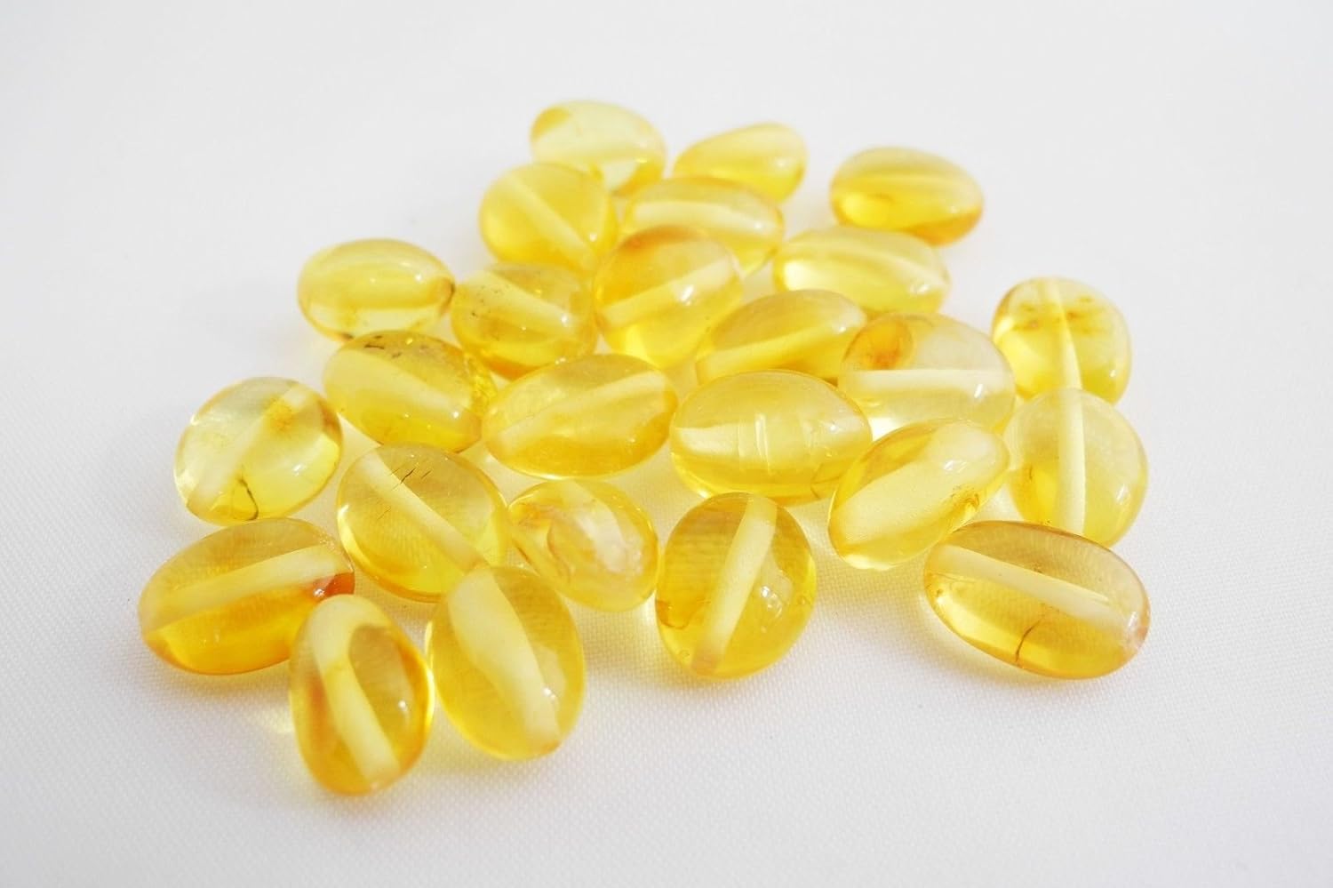 10 Grams Natural Baltic Amber Loose Beads 10mm - 14mm Drilled Alluregem 41832