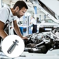 Vista 4 de 30 tuercas M4 M6 M8, tuercas de pétalos de tornillo de expansión, tuercas de gato para pared hueca mental de hierro para puerta de 0.000-0.197 in