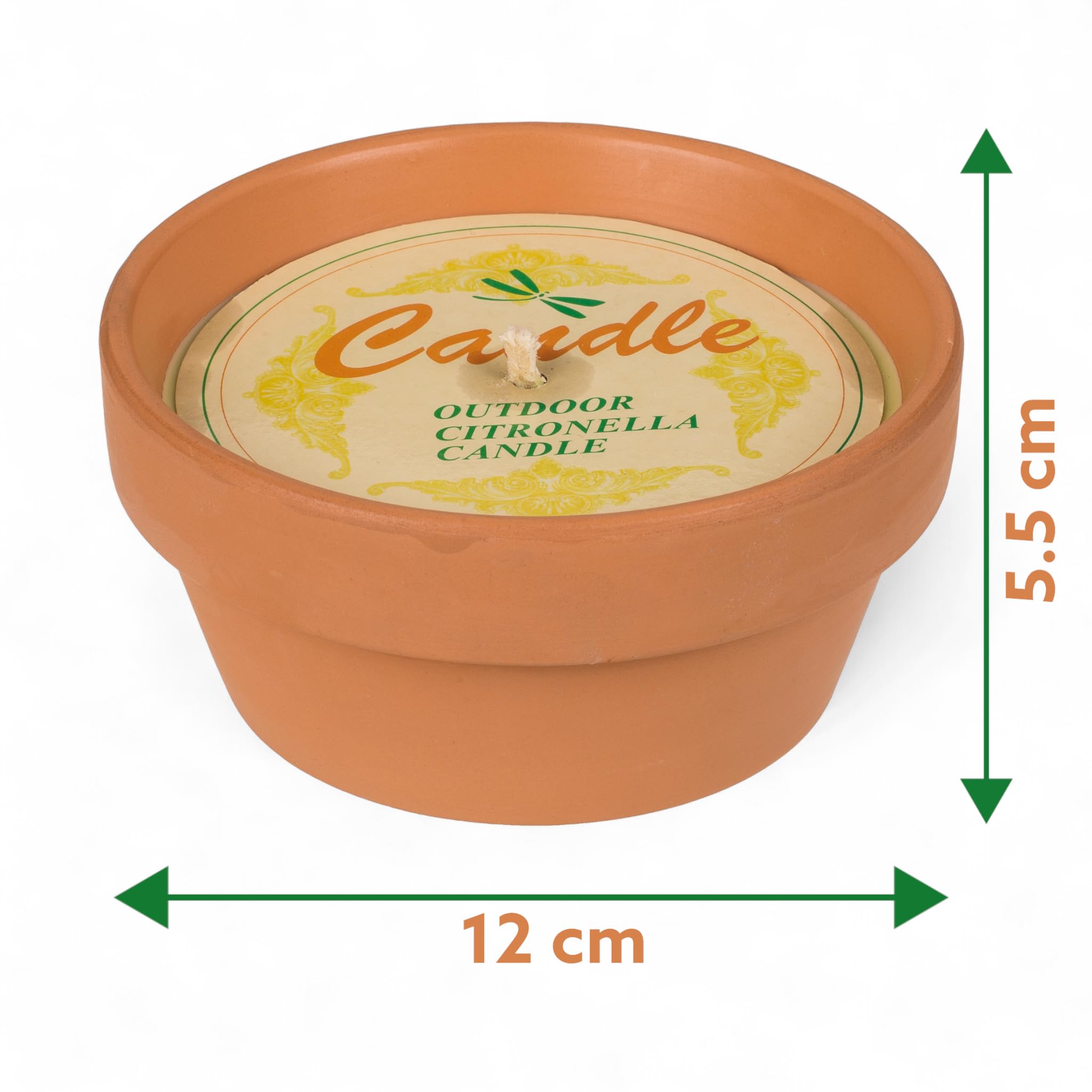 Outdoor candles - citronella scent - candles for outdoors - My Flame Lifestyle - Organic candles and home fragrances