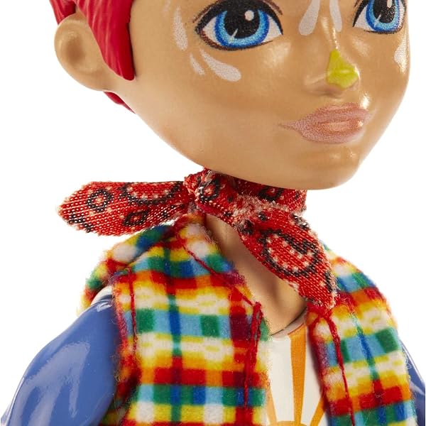 Enchantimals Muñeca Redward Rooster con Mascota Cluck (Mattel GJX39) - 2