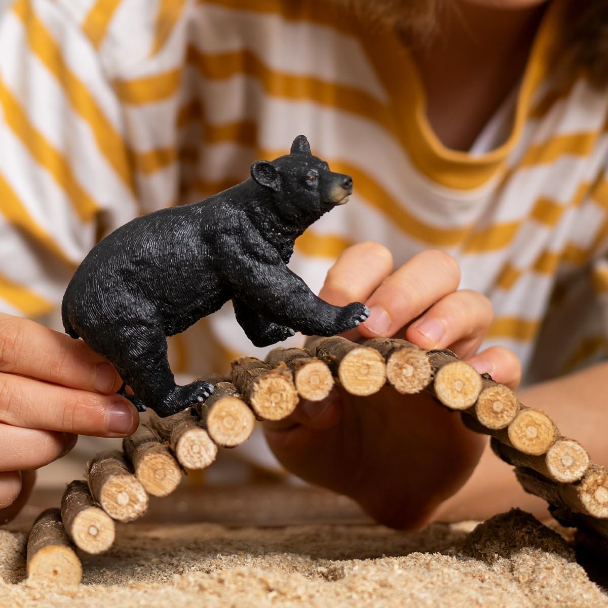 Amazon.co.jp: シュライヒ schleich ワイルドライフ アメリカクロクマ