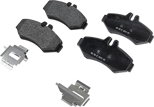 Miniatura 3 de Garage-Pro Frente y trasero orgánico - delantero semimetálicas - Juego de pastillas de freno de disco trasero de repuesto para Dodge Sprinter 2500