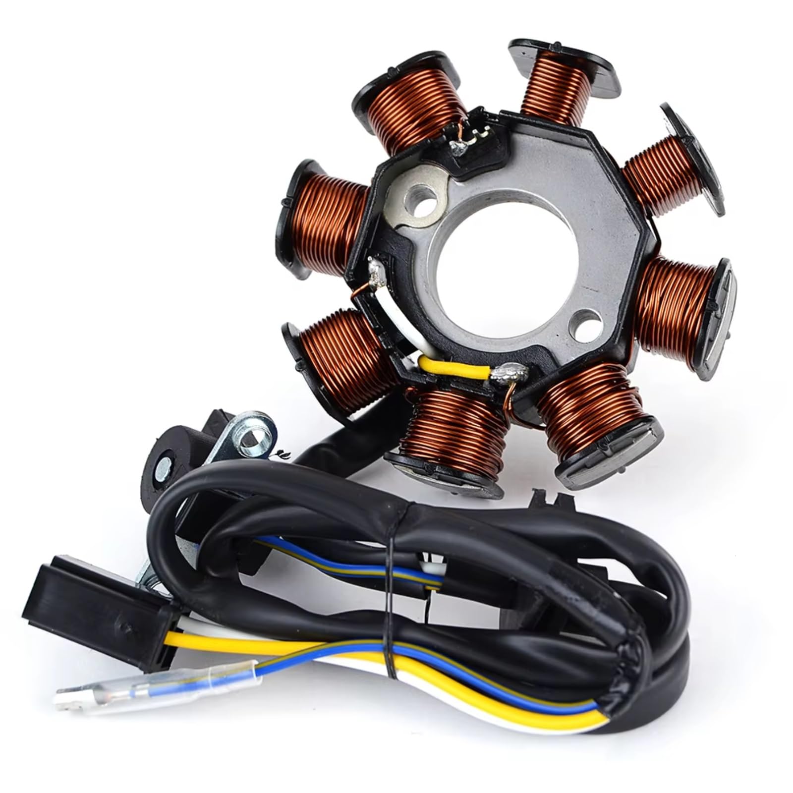 Kompatibel Mit Kymco Für Agility 50 2009 2010 2011 2012 Motorrad-Zündspulen-Stator-Ersatzteile Motorrad-Generator-Statorspule Zündung Statorspule