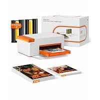 Liene Amber M110 Stampante Fotografica Portatile per Smartphone con 60 Carta Foto