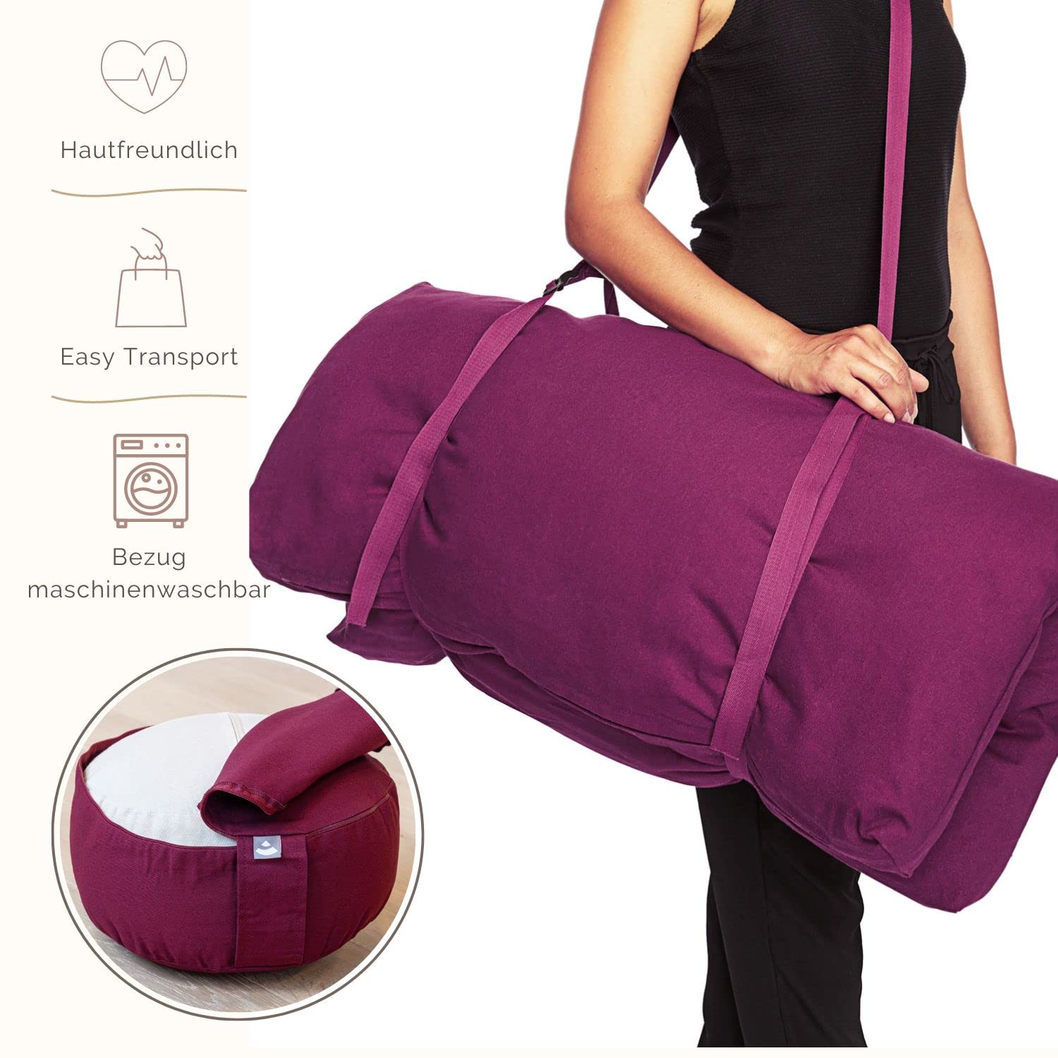 meditatiemat ✓ comfortabel ✓ 100% Duurzame mat