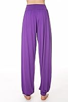 Vista 59 de Pantalones de algodón para mujer, elásticos, suaves, para yoga, deportes Gris