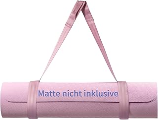 Trilancer Adjustable Yoga Mat Strap with Velcro Fastening, Yoga Mat Holder for Carry, Stow and Organize Yoga Mats of All S…