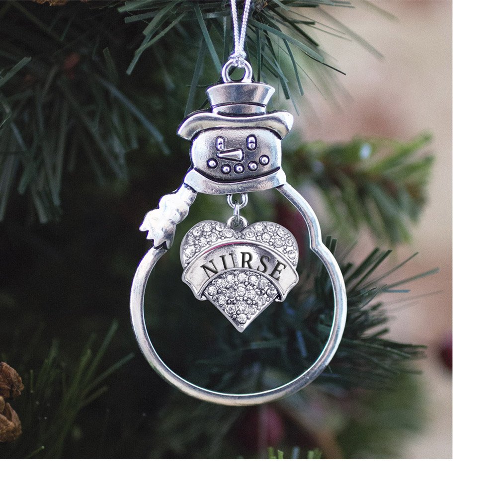 Pendentif Bonhomme De Neige En Argent 925 Et Zircone Cubique - Neuf (sans Emballage) - Fabriqué USA