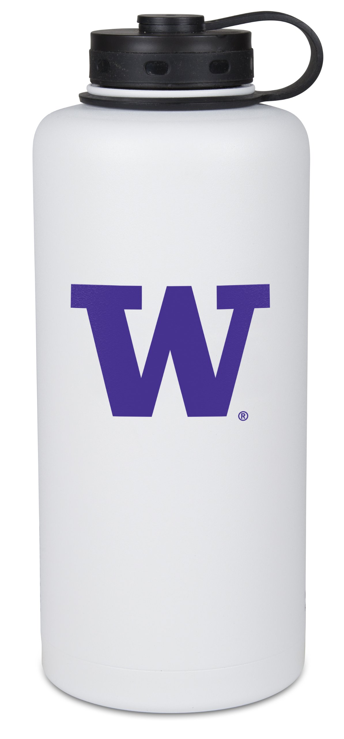 Pinemeadow Green NCAA Washington Huskies Trinkflasche, doppelwandige isolierte Edelstahlflasche, 1,8 l