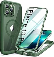 Vista 211 de Miracase Funda magnética para iPhone 15 Pro Max de 6.7 pulgadas [compatible con Magsafe], funda de cuerpo completo a prueba de caídas para iPhone 15