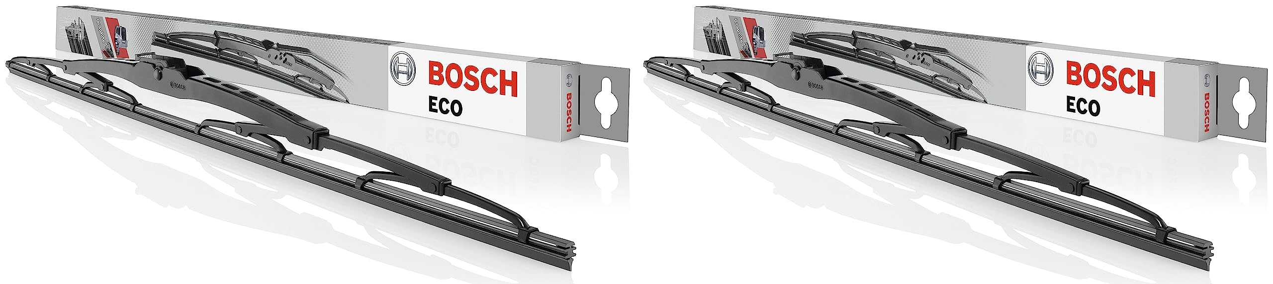 Bosch 3397011651 High Performance Replacement Wiper Blade, 24" & Bosch 33970116444VW Eco Front Wind Shield Wiper Blade, 16"-image-11