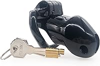 Vista 1 de Dispositivo de castidad para hombre, ligero, de resina de grado médico , Negro