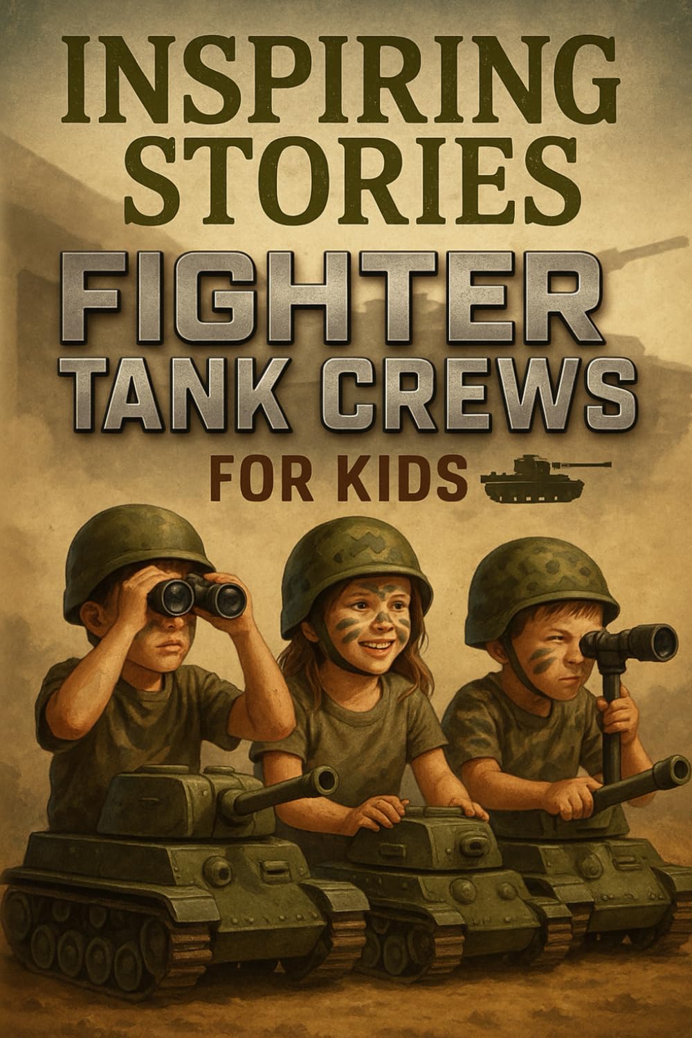 Inspiring Stories Fighter Tank Crews for Kids: Drive into Inspiring Fighter Tank Crew Stories of Courage & Bold Missions! (Perfect for Young Warriors & Achievers)