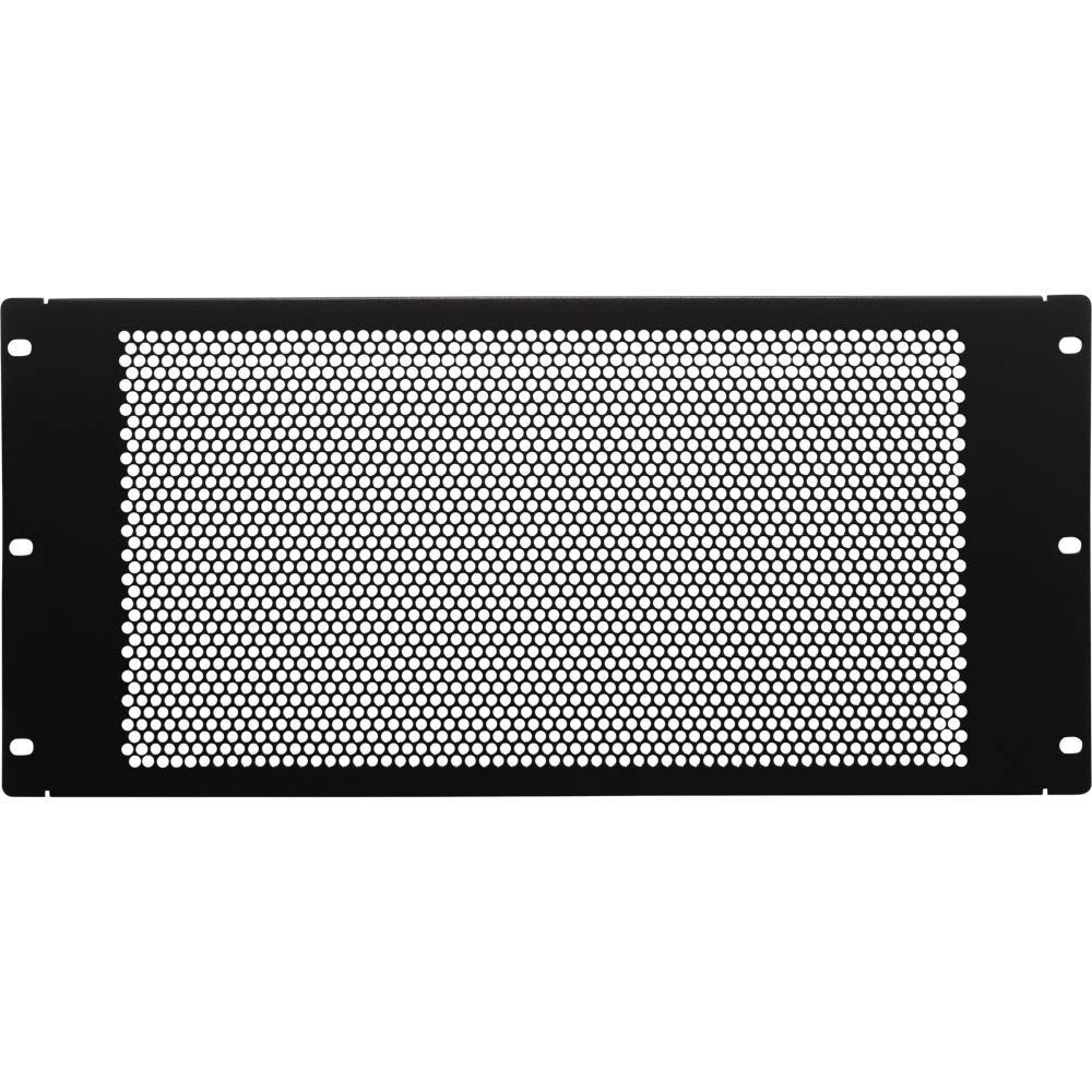 Navepoint 5U Blank Rack Mount Panel Spacer with Venting for 19-Inch Server Network Rack Enclosure Or Cabinet Black
