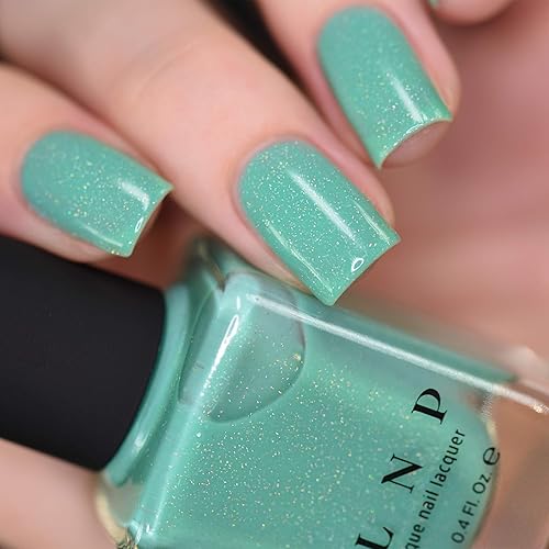 Miniatura 3 de ILNP Riding Waves - Esmalte de uñas holográfico Vivid Mint