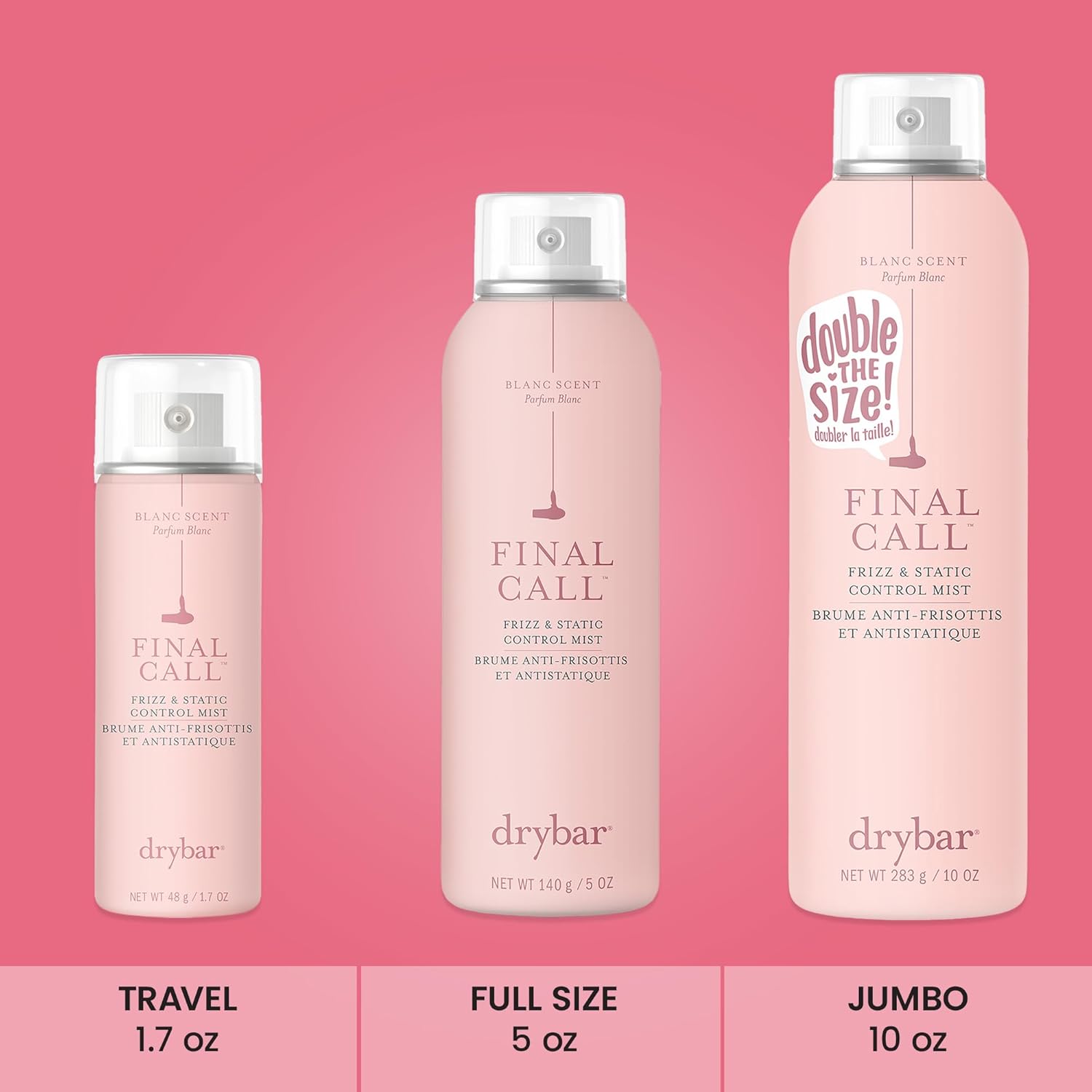 Drybar Final Call Frizz & Static Control Mist | Fights Frizz, Tames Flyaways to Maintain Smooth and Shiny Blowouts, 24 Hour Frizz Control & 72 Hour Static Control - Image 11