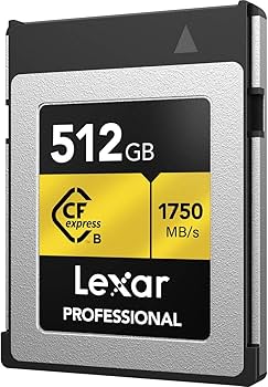 Lexar Cartão de memória CFexpress tipo B profissional de 512 GB