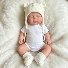 Pinky Reborn Realistic 18 Inch Pickle Washable Silicone Full Body with Reborn Baby Dolls Cute Christmas Anatomically Correct Gifts for Collectors