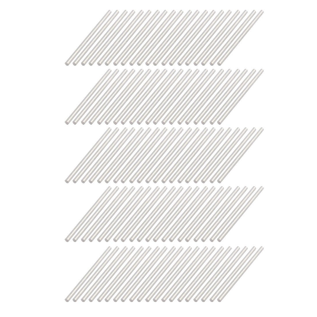 Produktbild von 50 Rundstahlstäbe 2 X 60 Mm – Glanzpoliert, Für Wellen, Achsen, Modelbau, DIY, 74 G