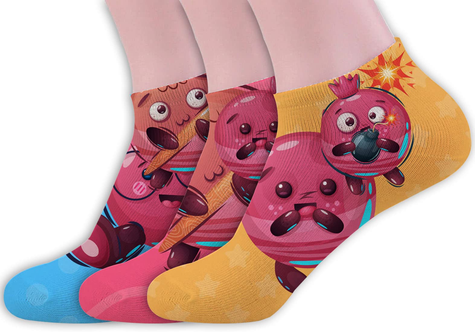 Mefunky cute cartoon socks for women