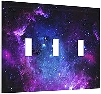 Vista 64 de Cubierta de Placa de Pared de 2 Pandillas de Mármol Abstracto, Placa Frontal de Interruptor de Luz Eléctrico Decorativa en Azul Marino y Oro