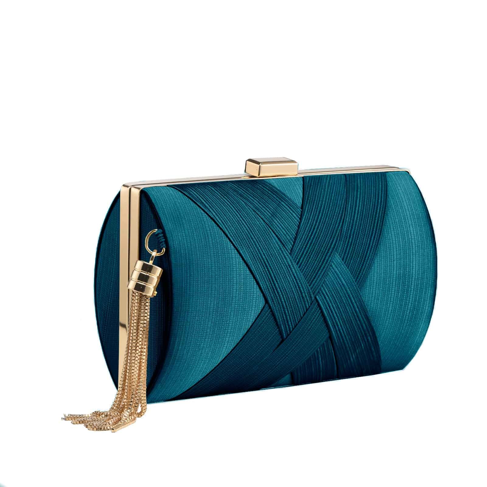 YAPAIOU Clutch Purses For Women Tassel Evening Clutch bag Cross Body & Shoulder Bag For Wedding Night out Party