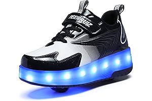 Upgraded Kids Roller Shoes with Wheels