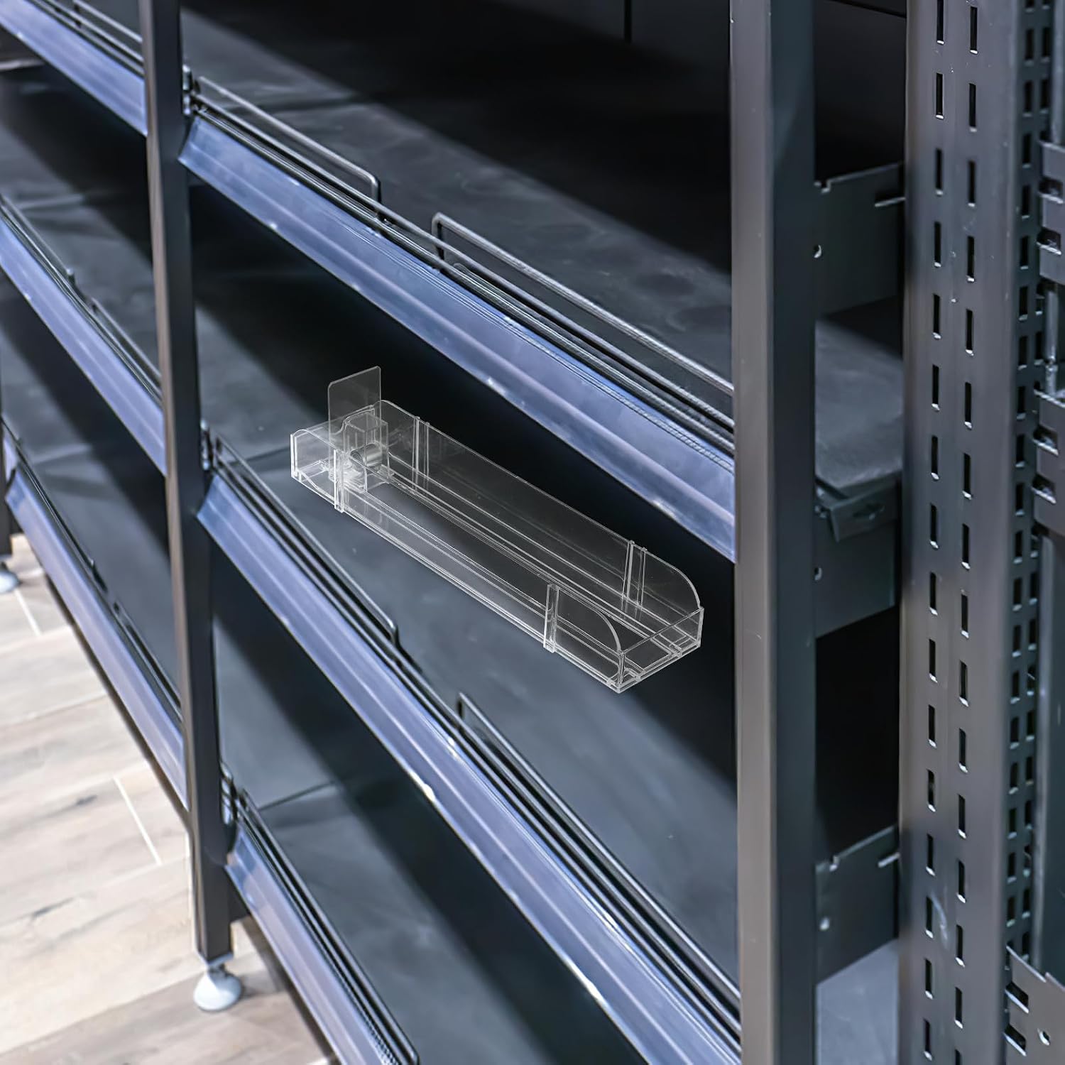 Dual Sided Beverage Pusher for Soda Cans Ps Retail Display Rack