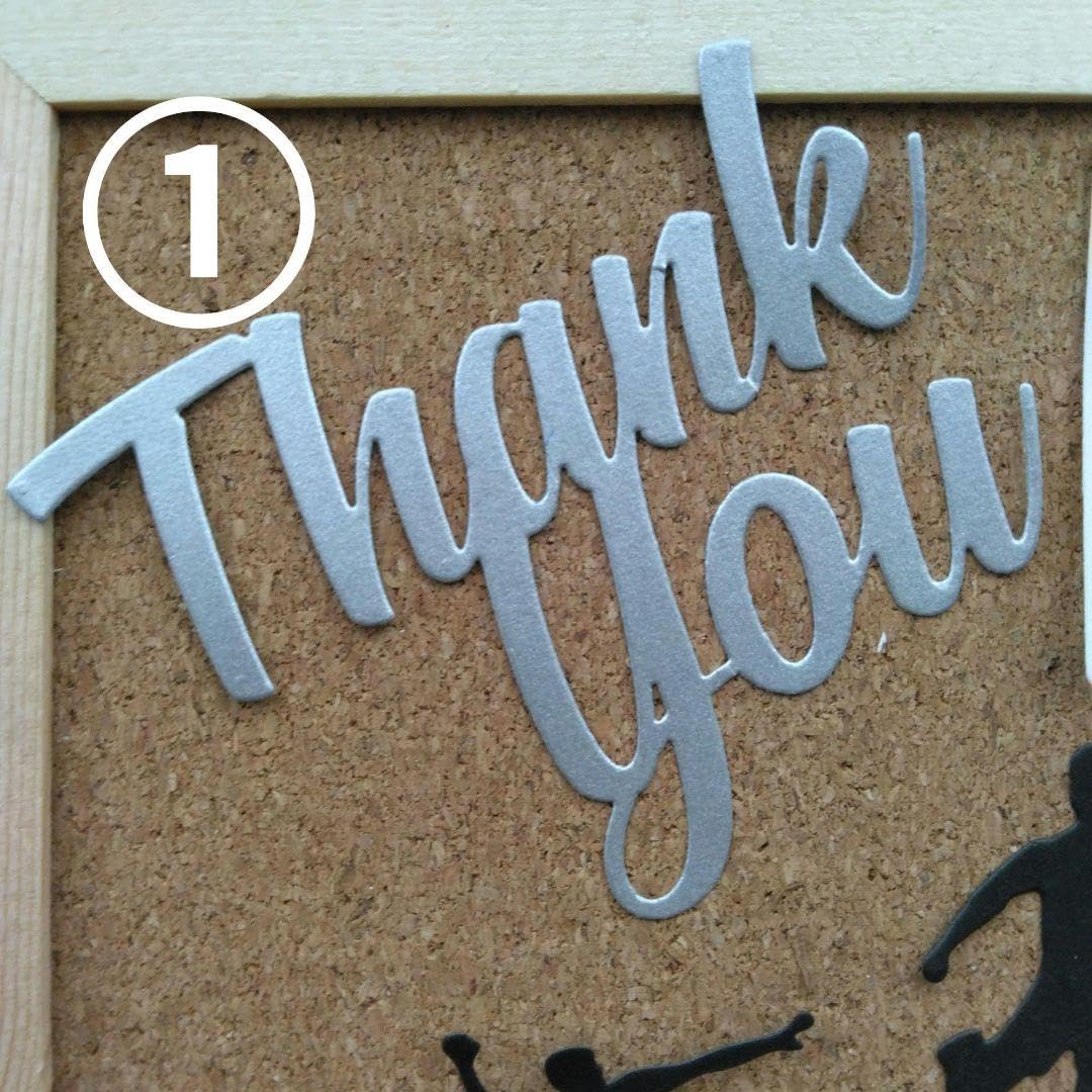 Amazon.co.jp: ＊44 ダイカット クラフトパンチ サッカー 卒部 卒団