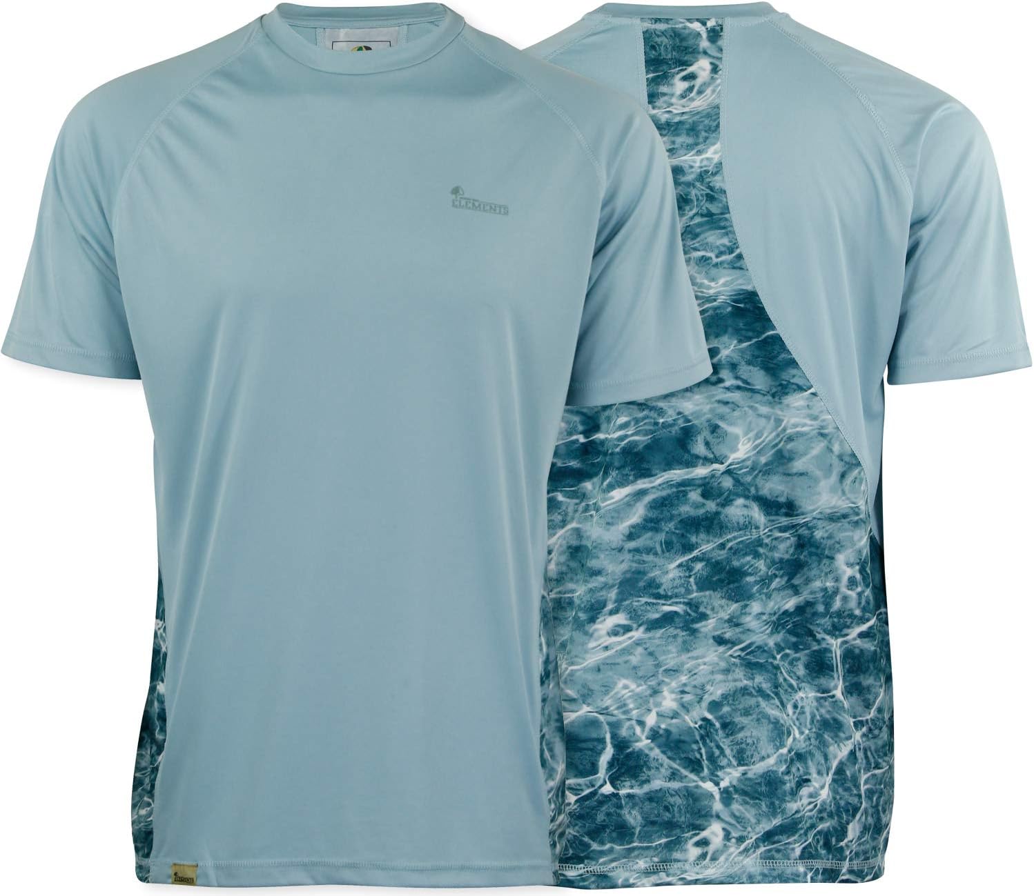 Mossy Oak Mens Ss Performance Moisture Wicking Fishing Shirt