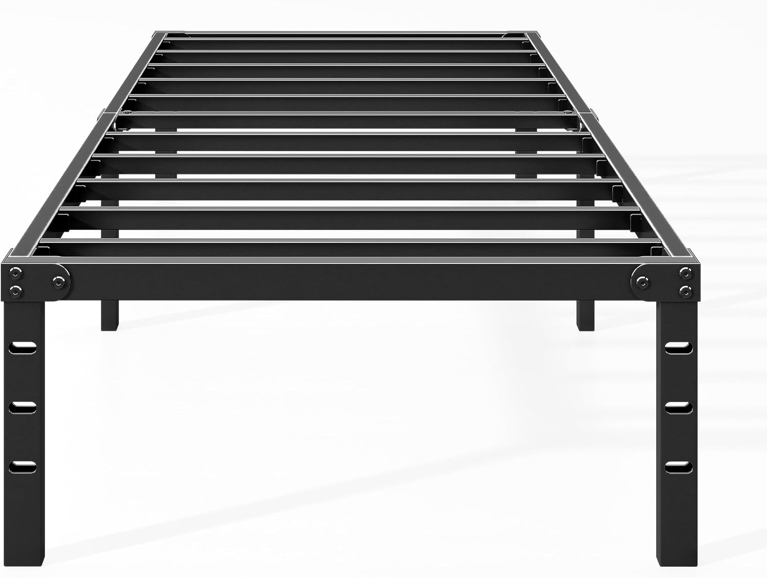 Hafenpo 14 Inch Twin XL Bed Frame Durable Platform Bed Frame NonSlip Metal Bed