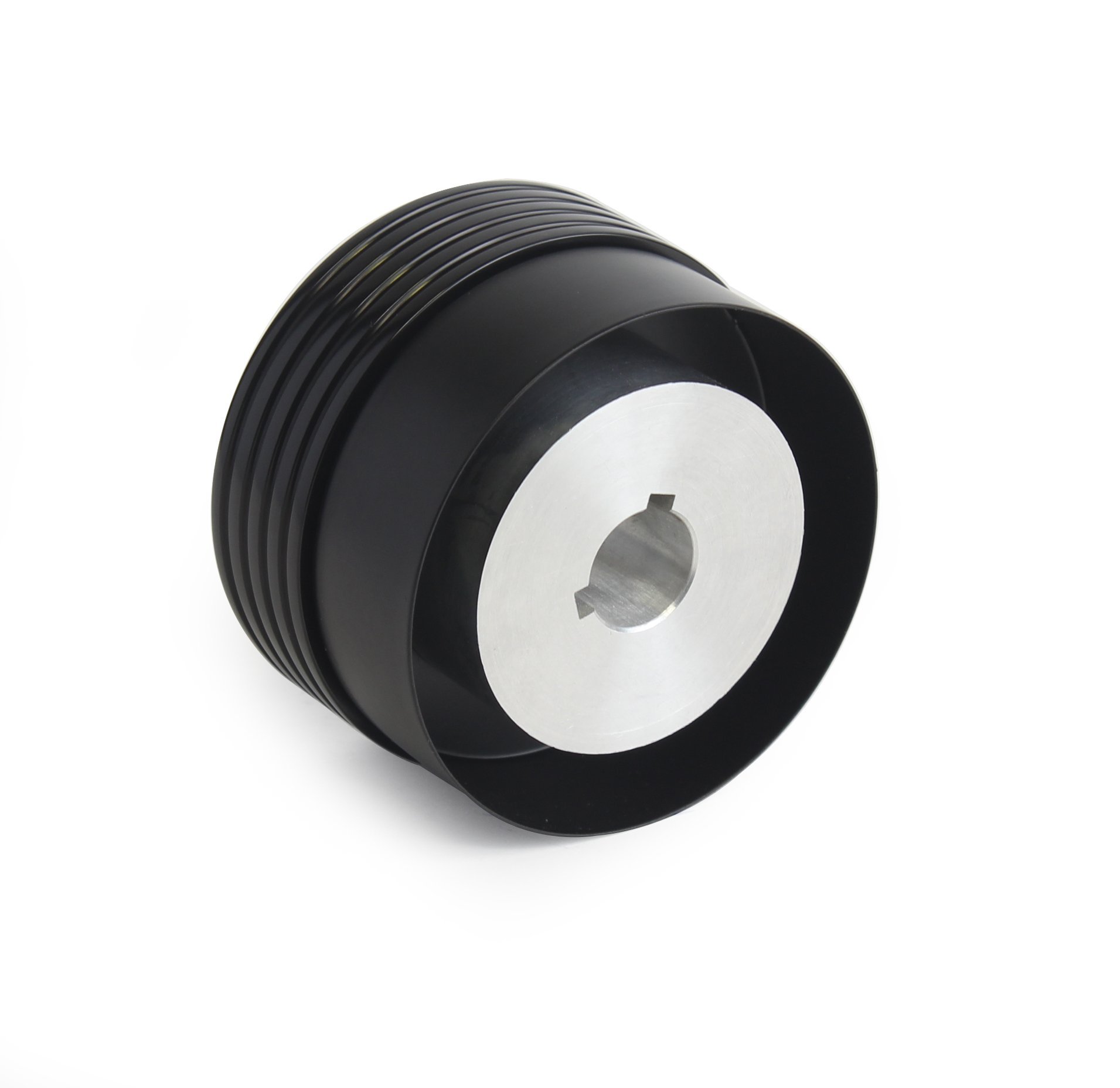 Marine Boat Black Hub Adapter Keyway for Steering Wheel Nardi 6 Hole